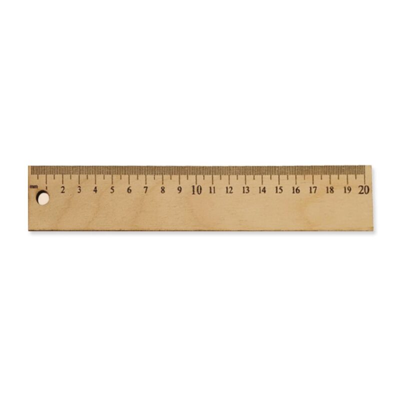 6206 - Ahşap Cetvel (20 cm)