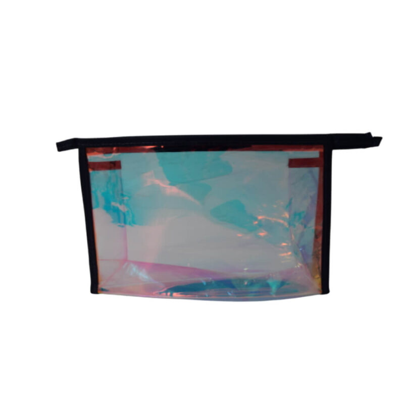 8763 - Hologram Makyaj Çantası 27 x 17 x 8 cm