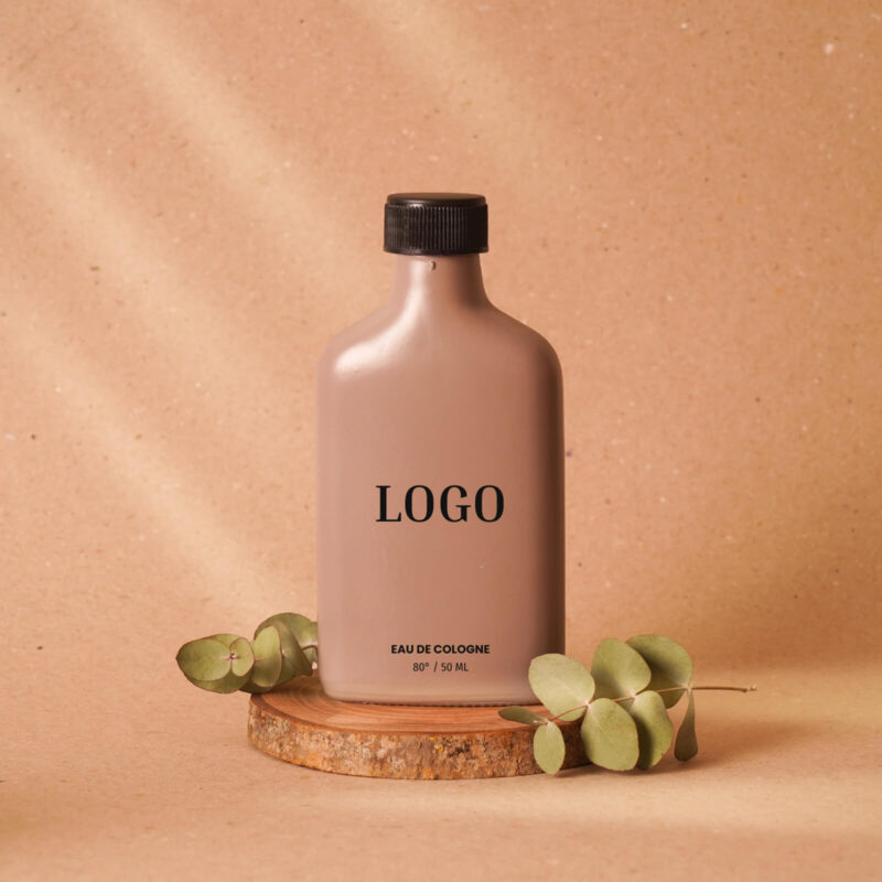 6712 - Cam Şişe Kolonya 50 ml - Görsel 2
