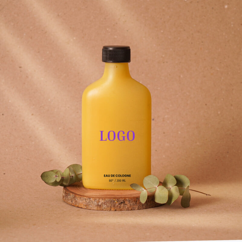 6714 - Cam Şişe Kolonya 200 ml - Görsel 3