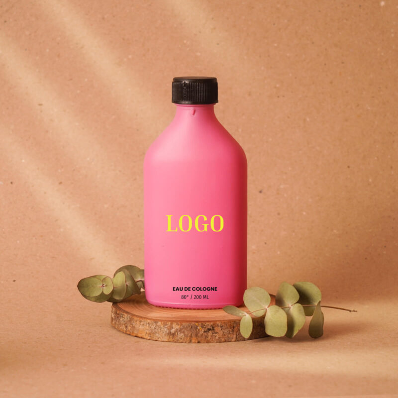 6714 - Cam Şişe Kolonya 200 ml - Görsel 4