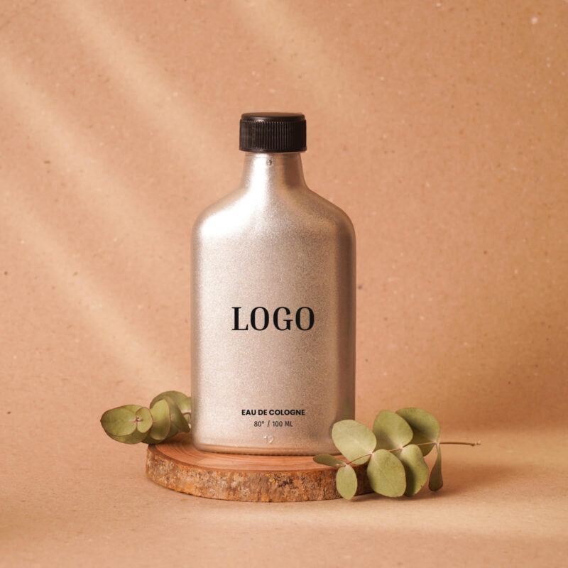 6713 - Cam Şişe Kolonya 100 ml - Görsel 3