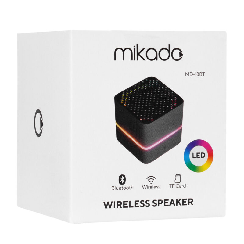 8004 - LED Işıklı Şarjlı Speaker - Görsel 2